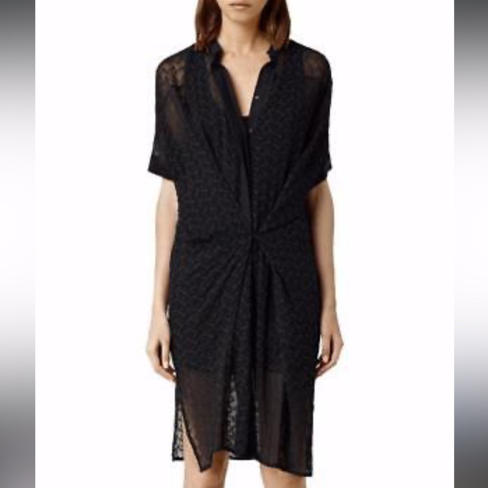 Allsaints silk dress